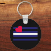 OFFICIËLE LADERPRIDEVLAG SLEUTELHANGER (Voorkant)