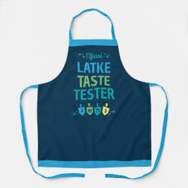 Officiële Latke Smaak Tester Volwassenen Hanukkah  Schort