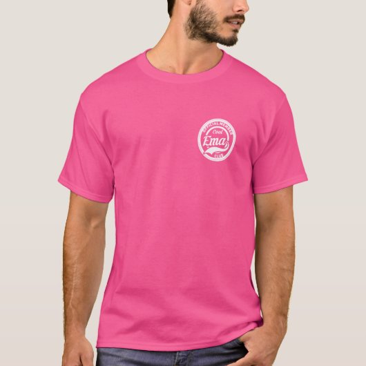 Officiële leden Cool Ema Club T-shirt (Voorkant)