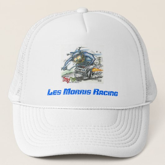 Officiële Les Morris Racing pet! Trucker Pet (Voorkant)
