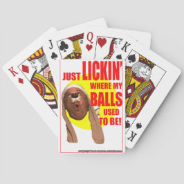Officiële LFB Promo-Poster op Pokerkaarten