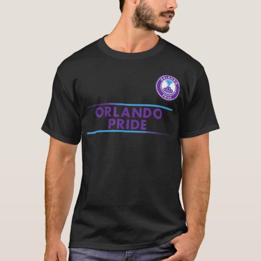 Officiële licentie Orlando Pride Soccer NWSL Appa T-shirt (Voorkant)