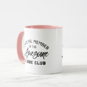 Officiële Lid Bubbe Club Mok (Voorkant links)