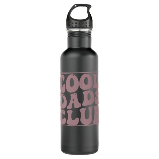 Officiële lid Cool Dads Club  Vaderdag Waterfles (Voorkant)