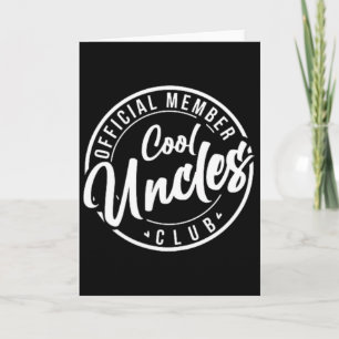 Officiële lid Cool Ooms Club Vintage Vader D Kaart