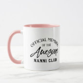 Officiële lid Nanni Club Mok (Links)
