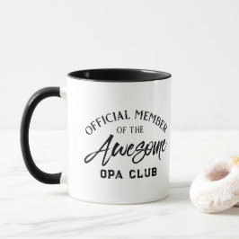 Officiële lid Opa Club Mok