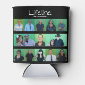 Officiële lifeline CD Hoesje Koelboxxen Blikjeskoeler (Voorkant)