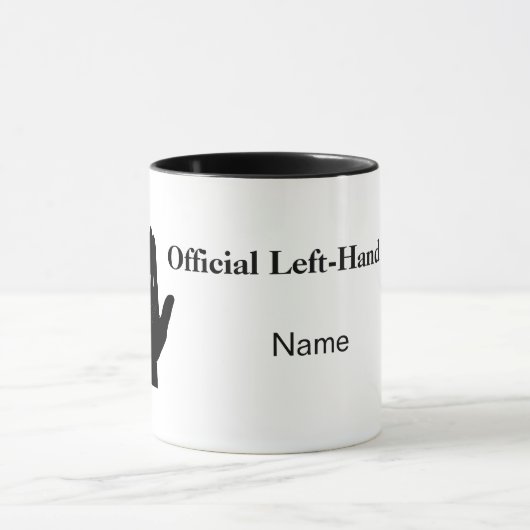 Officiële linkshandige Mok (Midden)