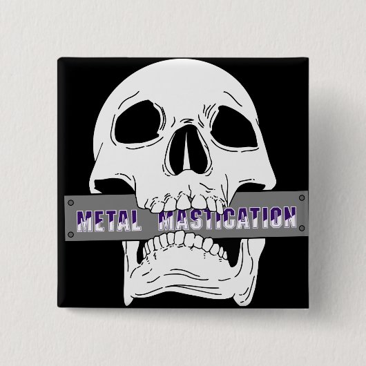 Officiële Logo-Button Vierkante Button 5,1 Cm (Voorkant)