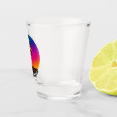 Officiële Logo CaribbeanHockeyLeague.com Shot Glas (Rechts)