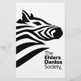 Officiële Logo Ehlers-Danlos Society Briefpapier