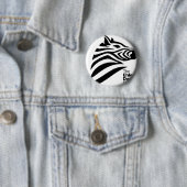 Officiële Logo Ehlers-Danlos Society Ronde Button 5,7 Cm (In situ)