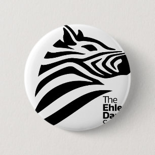 Officiële Logo Ehlers-Danlos Society Ronde Button 5,7 Cm