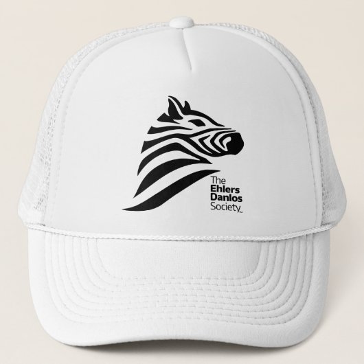 Officiële Logo Ehlers-Danlos Society Trucker Pet (Voorkant)