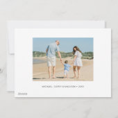 Officiële logo-ontwerp van Idaho State University Feestdagenkaart (Achterkant)