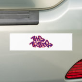 Officiële Logo Tribe Bumpersticker (Op auto)