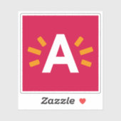 Officiële logo van Antwerpen, België Sticker (Vel)