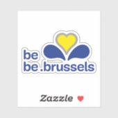 Officiële logo van Brussel Hoofdstedelijk Gewest,  Sticker (Vel)
