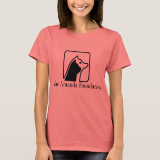 Officiële Logo van de Amanda Foundation Ringer T-S T-shirt