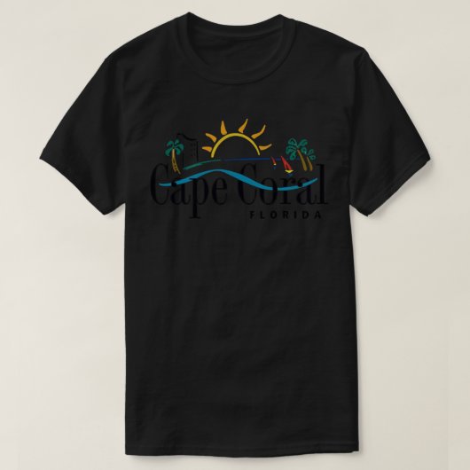 Officiële logo van Kaapverdië, Pet van Florida T-shirt (Design voorkant)