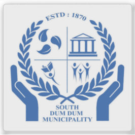Officiële logo van South Dum, India Sticker