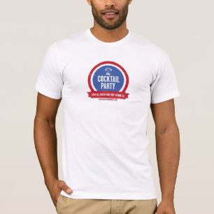 Officiële Mannen Cocktail Party T-Shirt