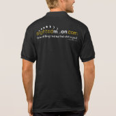 Officiële Mannen poos Polo (Achterkant)