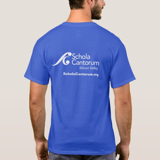 Officiële Mannen Schola Cantorum seizoen 59 T-shir T-shirt (Achterkant)