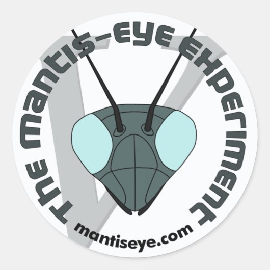 Officiële Mantis-Eye Experiment Stickers (Voorkant)