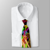 Officiële Mardi Gras Necktie Stropdas (Gebonden)