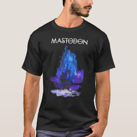 Officiële Mastodon Diamond in het Witch House Vint T-shirt (Voorkant)
