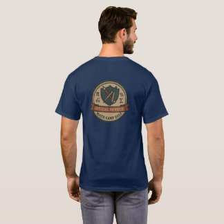 Officiële Math Camp 2025 Badge T-shirt