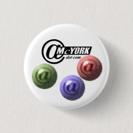 Officiële @McYork Button (Voorkant)