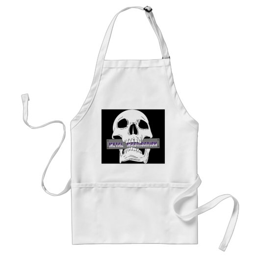 Officiële Metal Mastication Cook's Schort (Voorkant)
