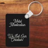 Officiële Metal Mastication Sleutelhanger (Achterkant)