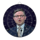 Officiële Mike Johnson Dartbord (Voorkant)