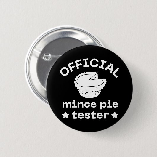 Officiële Mince Tester Ronde Button 5,7 Cm (Voorkant /achterkant)