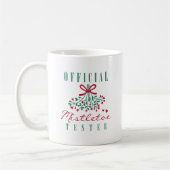 Officiële mistletoe-test koffiemok (Links)
