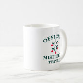Officiële mistletoe-test koffiemok (Voorkant rechts)