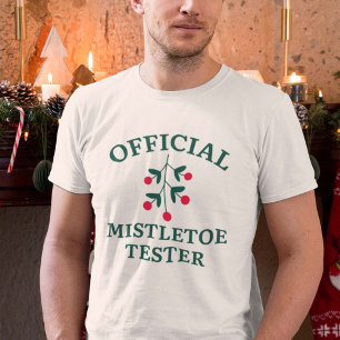 Officiële mistletoe-test t-shirt