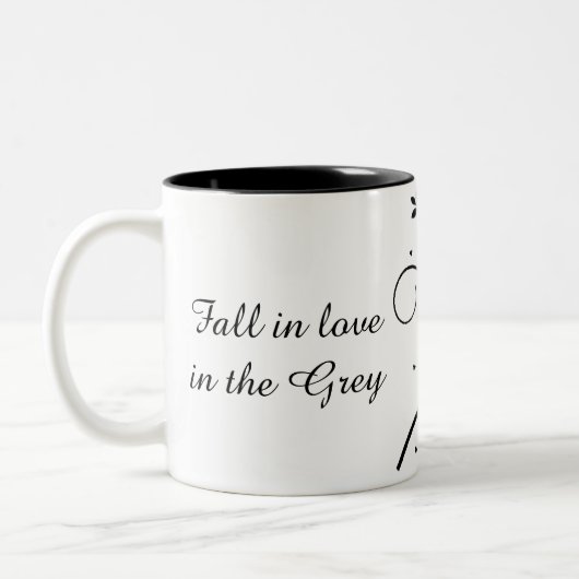 Officiële Mok Allison White - Grey Coffee (Links)