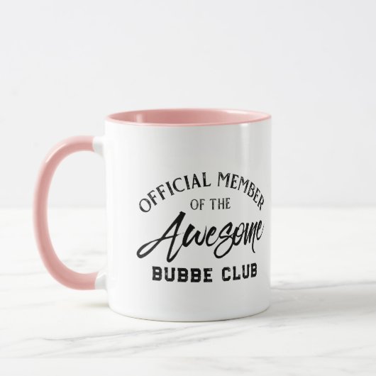 Officiële Mok Bubbe Club (Links)