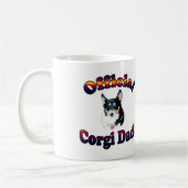 Officiële mok Corgi Dad Mist (Links)