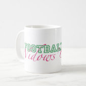 Officiële Mok football Widows' Club (Voorkant links)
