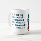 Officiële mok San Francisco District 11 Democraten (Voorkant links)