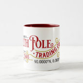 Officiële mok van de North Pole Trading Company (Center)