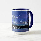 Officiële mok van Whispering Pines Villager (Voorkant rechts)