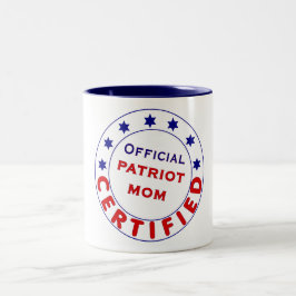 Officiële Mok voor gecertificeerde patriot mam
