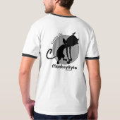Officiële MonkeyByte.com T-Shirt (Achterkant volledig)
